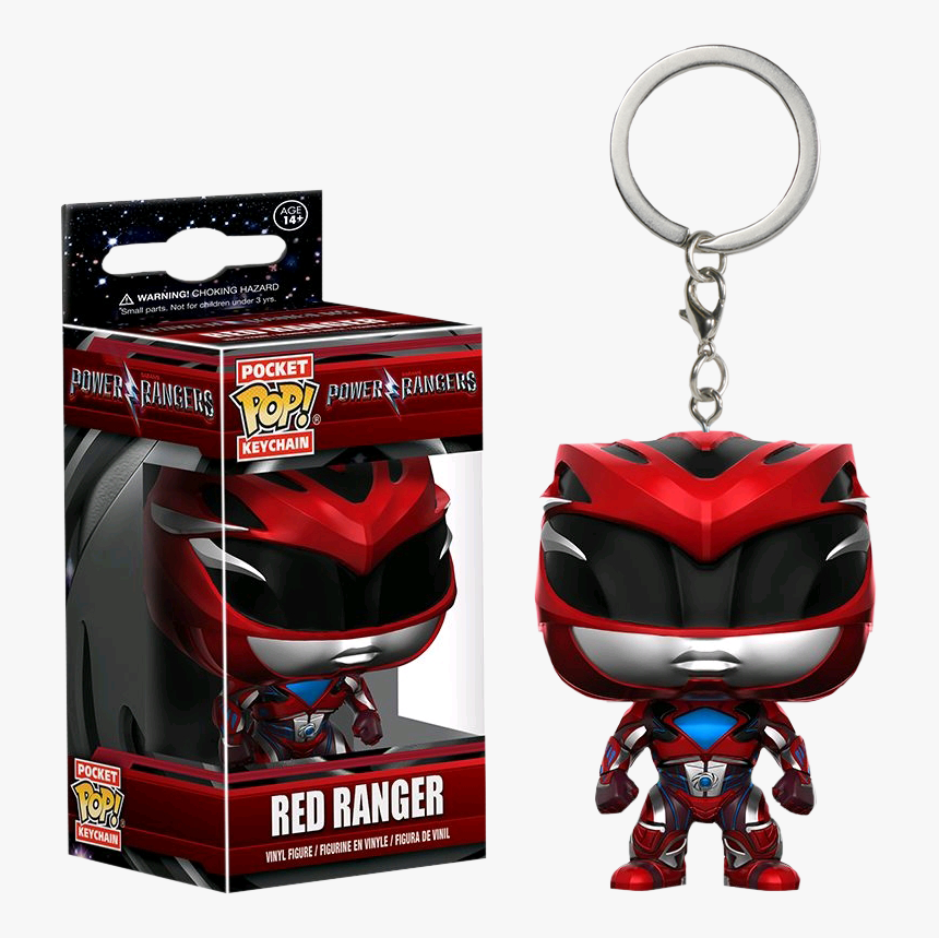 Red Ranger Pop Keychain - Pocket Pop Power Rangers, HD Png Download