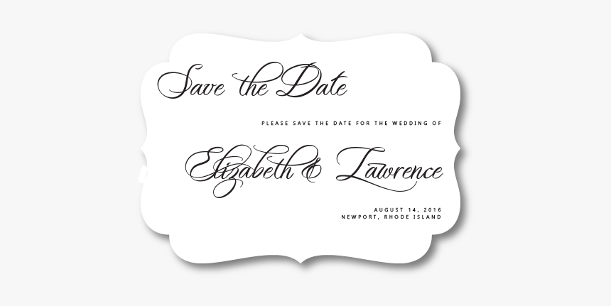 Mirabelle Save The Dates - Calligraphy, HD Png Download