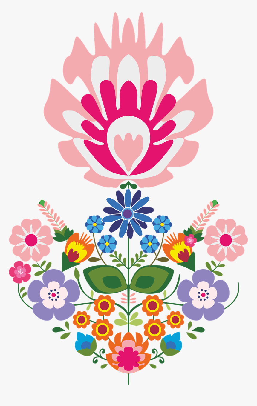 Flower, Illustration, Ornament, Abstract, Floral - Flower Illustration Abstract, HD Png Download