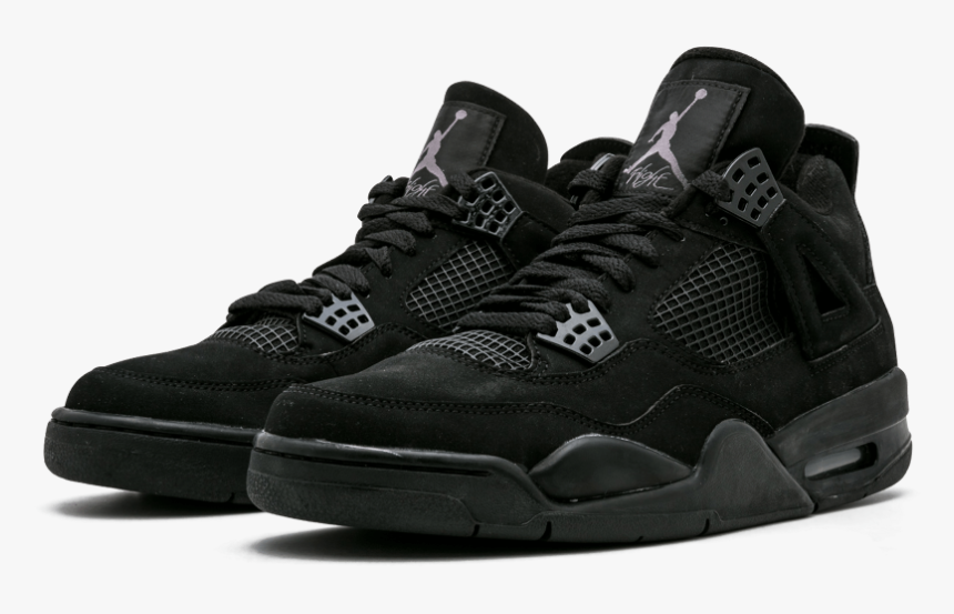 Jordan 4 Black Cat 2020, HD Png Download