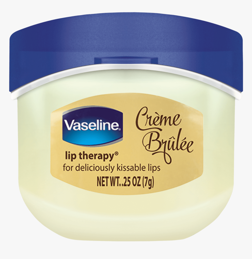 Vaseline Png -vaseline Lip Therapy Crème Brulee Mini - Unilever Vaseline, Transparent Png