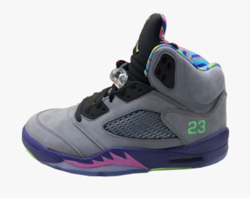 Five Stars 621958-090 Air Jordan 5 Bel Air Cool Grey - Sneakers, HD Png Download