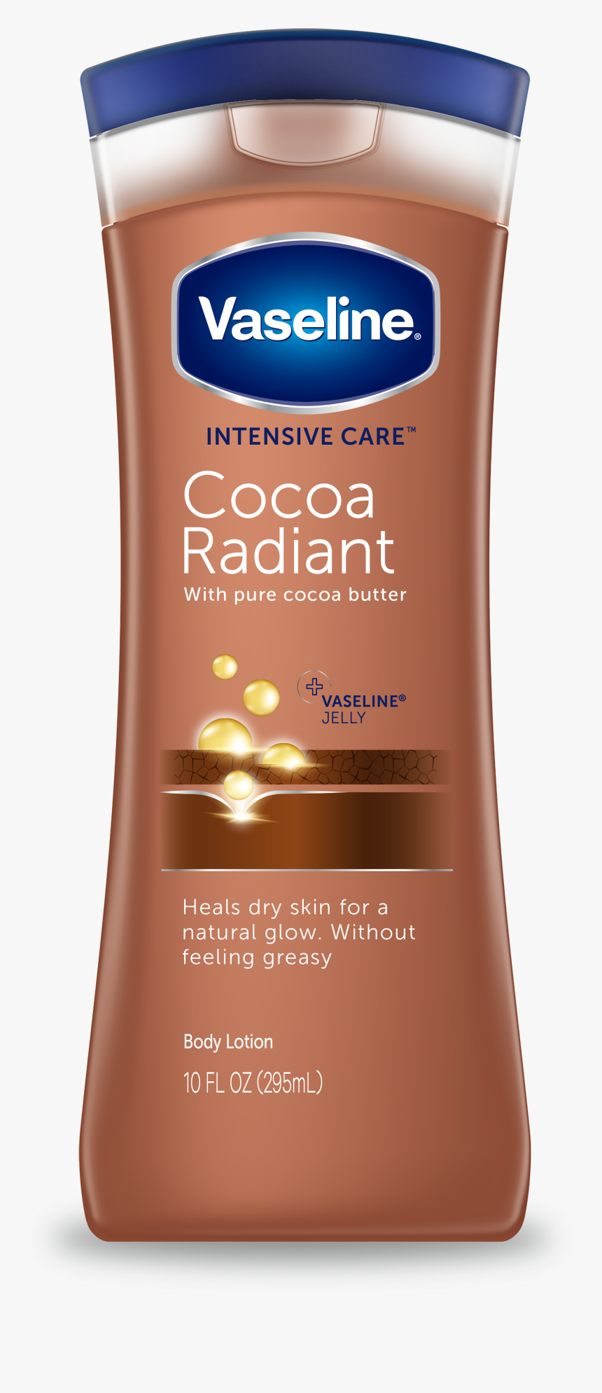 Vaseline® Intensive Care™ Body Lotion Cocoa Radiant - Chocolate, HD Png Download