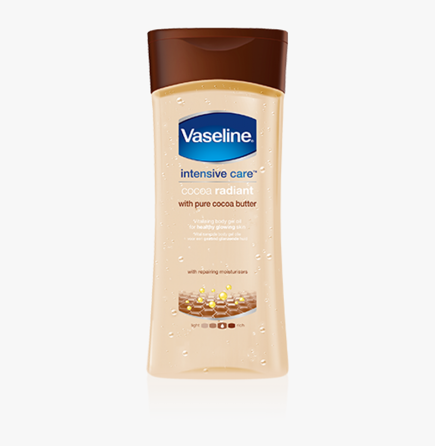 Vaseline® Intensive Care™ Cocoa Radiant™ Body Gel Oil-800x800 - Vaseline Oil, HD Png Download