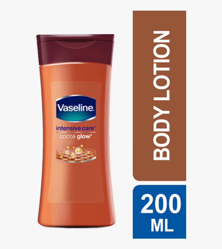 Vaseline Intensive Care Cocoa Glow Lotion , Png Download - Vaseline, Transparent Png
