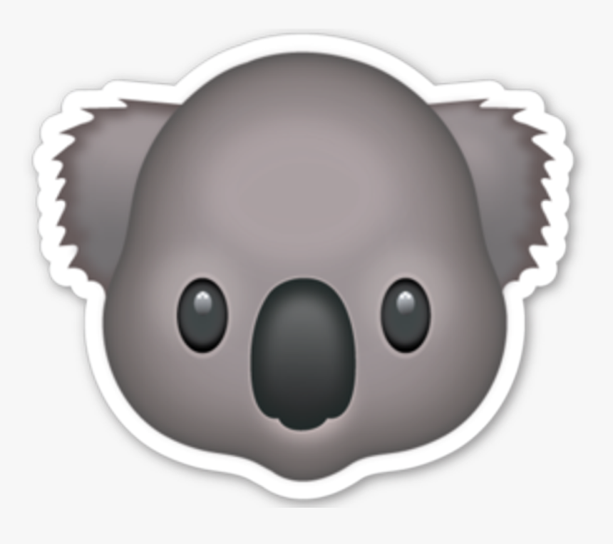 #emoji #emoticonos #whatsapp #koala - Koala Emoji Png, Transparent Png