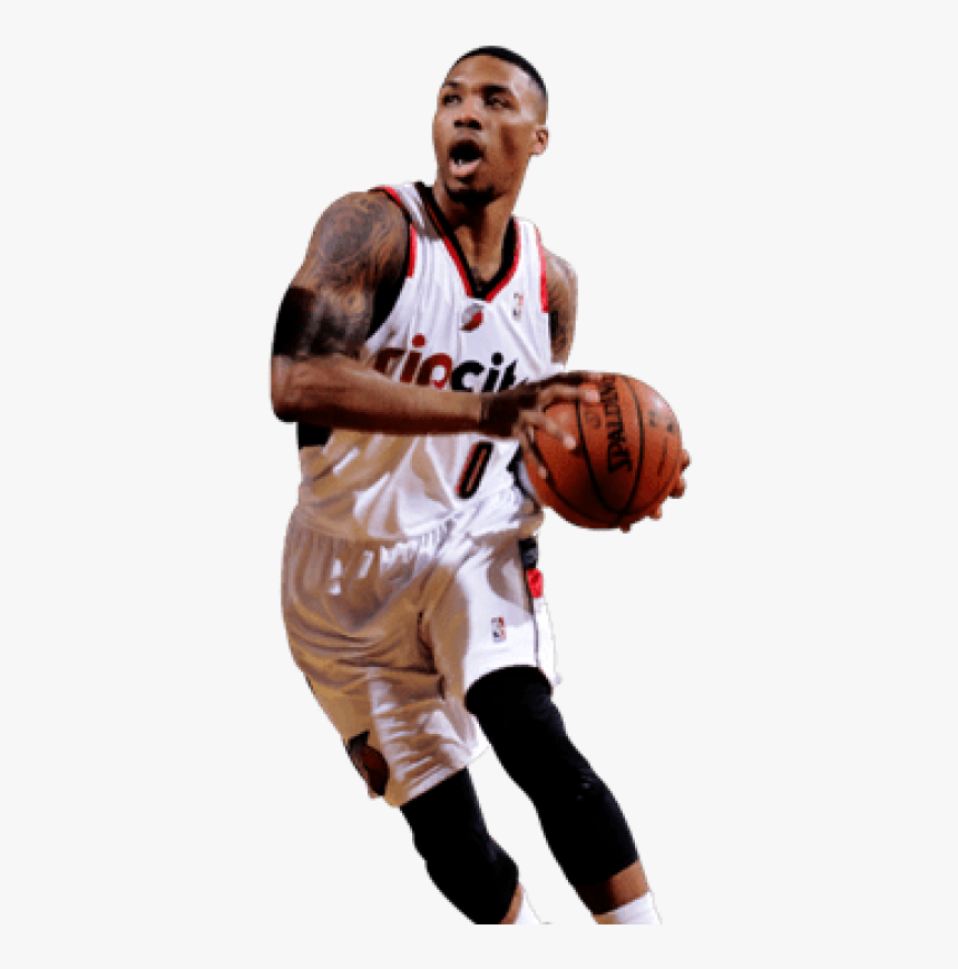 Damian Lillard Ready To Score 
								 Title Damian - Damian Lillard Png, Transparent Png