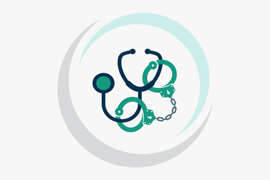Medical Malpractice - Stethoscope And Handcuffs Clipart, HD Png Download