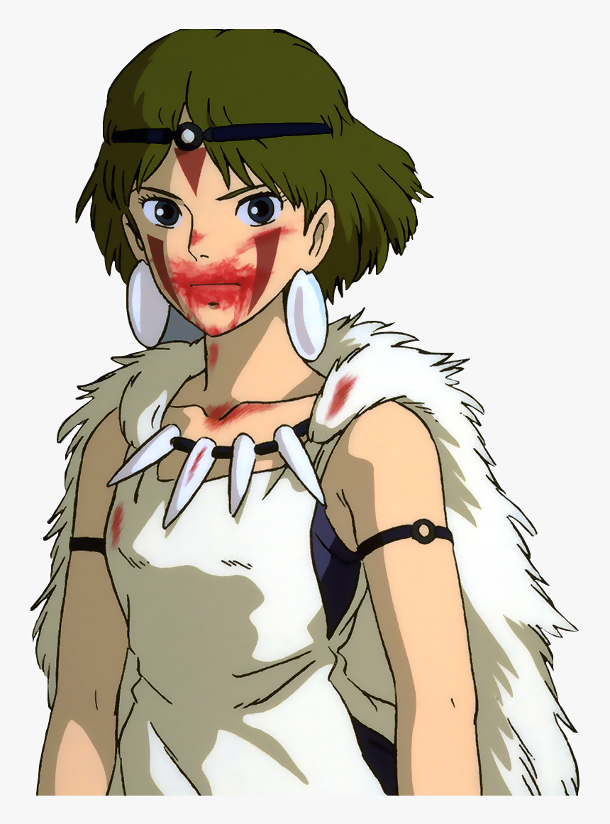 Ukrainian Tv Portal Template Princess Mononoke - Princess Mononoke Png, Transparent Png