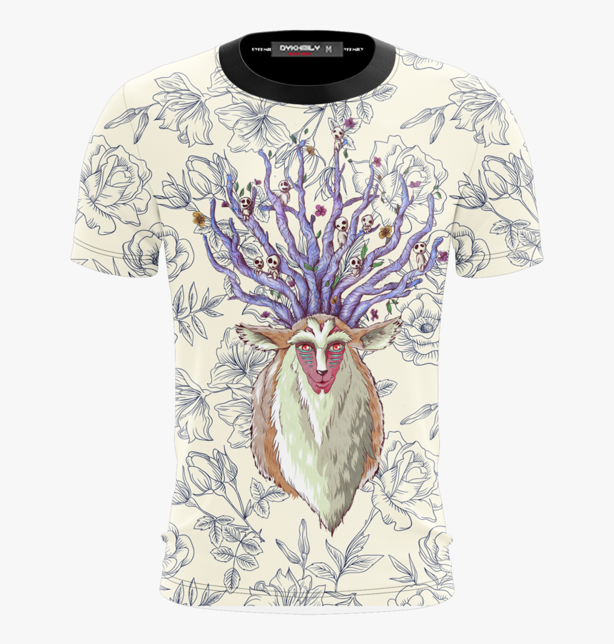 Tee Shirt Princesse Mononoké, HD Png Download