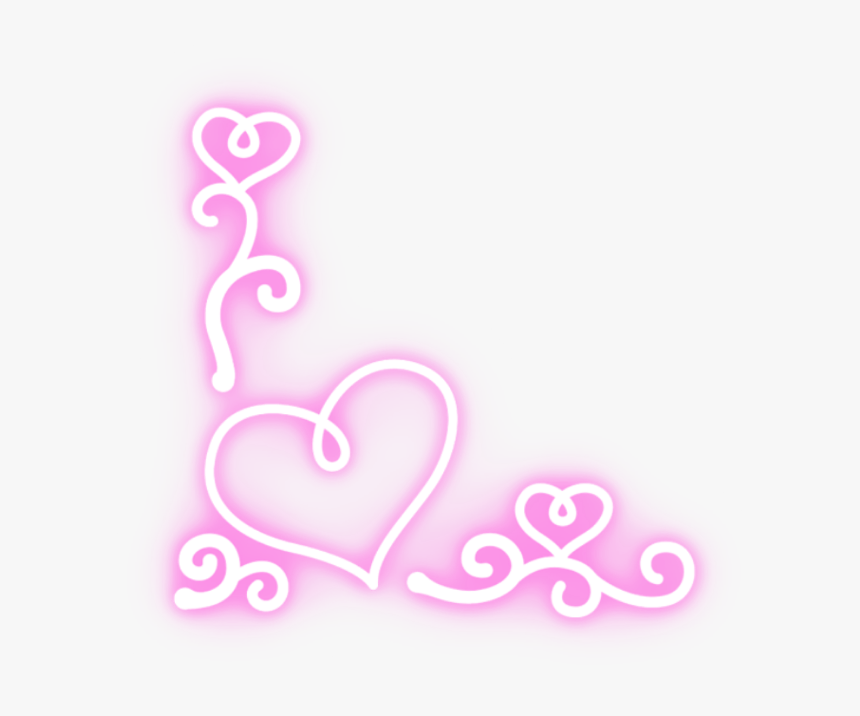 Clipart Free Cora Ao Neon - Neon Hearts Png, Transparent Png