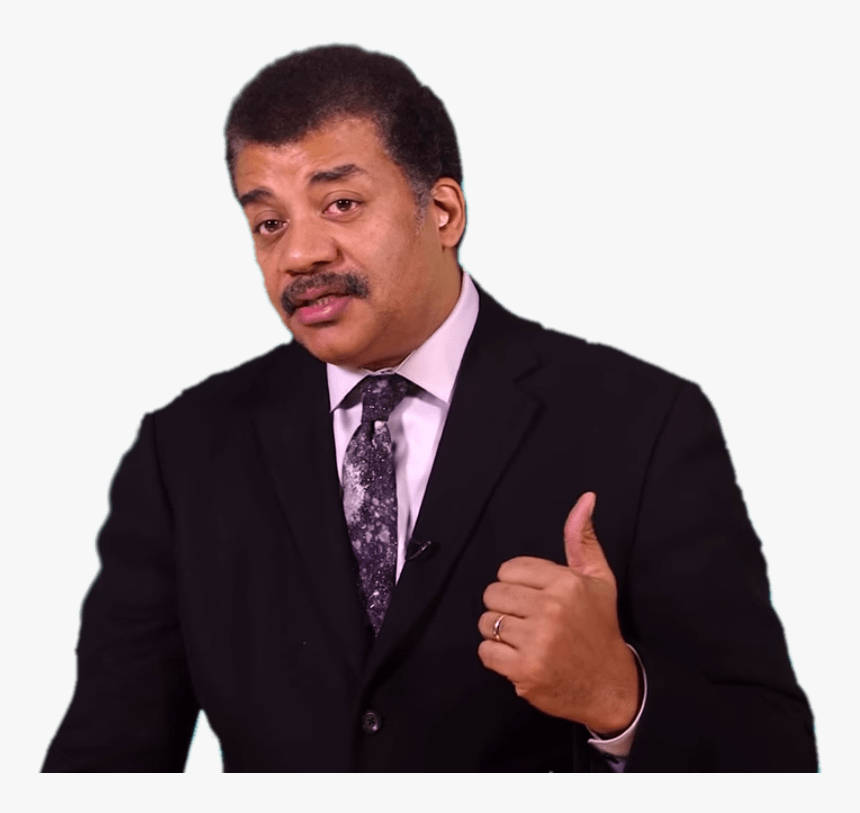 Clip Art Explaining Transparent Stickpng Download - Neil Degrasse Tyson Clip Art, Png Download