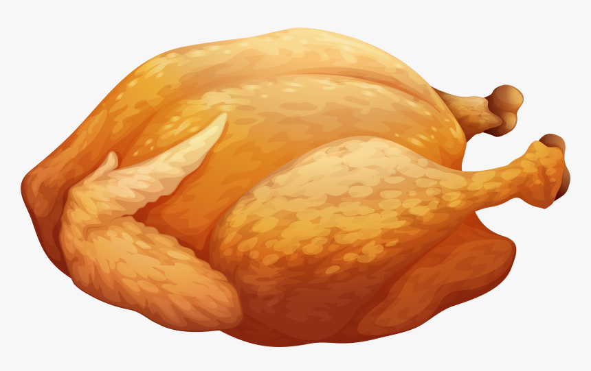 Roast Transparent Png Clip - Roast Chicken Clip Art, Png Download