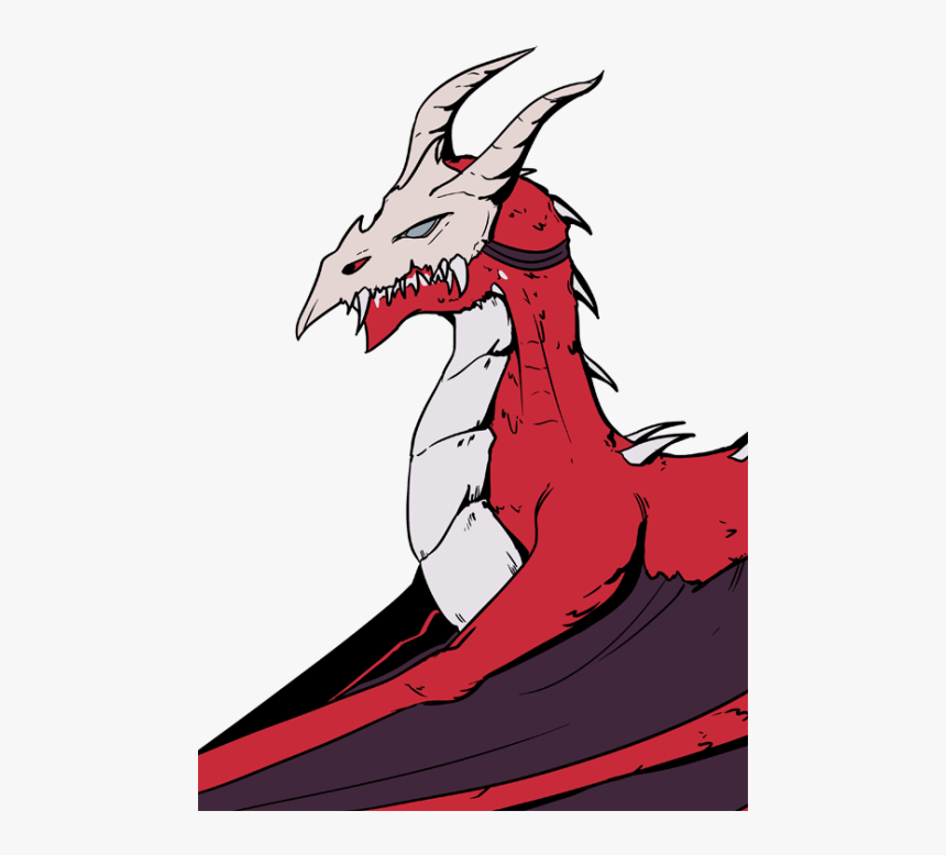 Two Transparent Background Dragons I Did For Class - Cartoon, HD Png Download