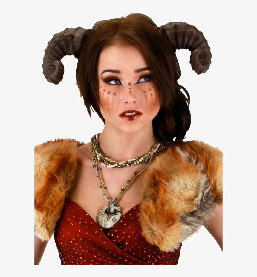 Brown Dragon Horns - Satyr Horns, HD Png Download