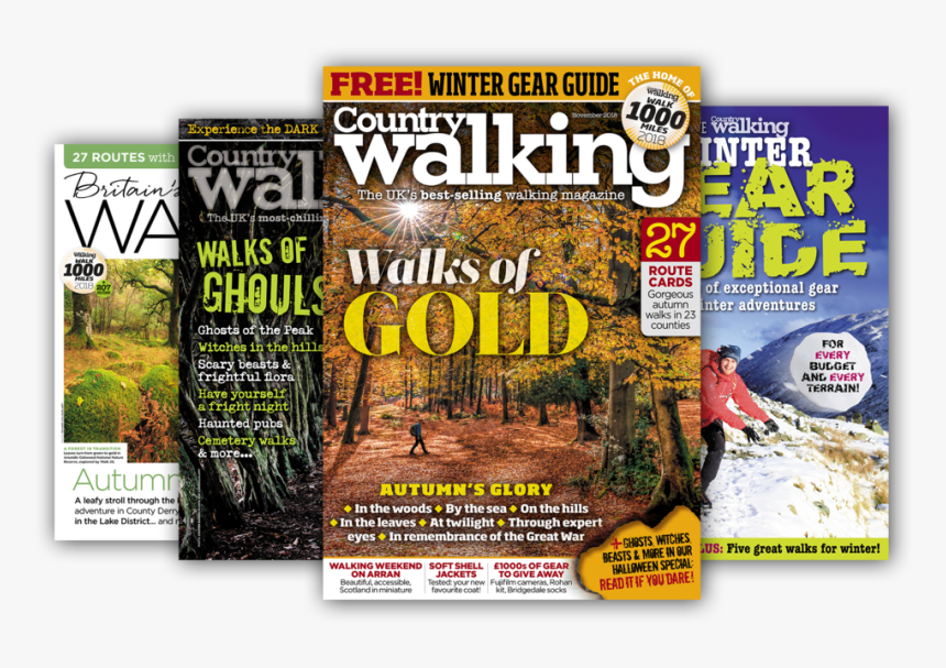 Nov Issue Splay Big Canvas Copy - Front Cover Of Country Walking Magazine Latest, HD Png Download