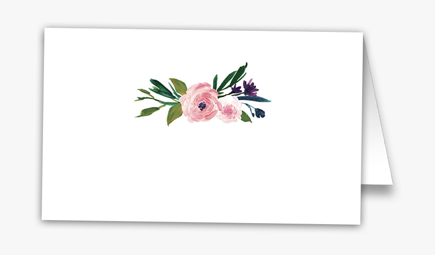 Floral Watercolor Rustic Boho Wedding Seating Cards - Floral Design, HD Png Download
