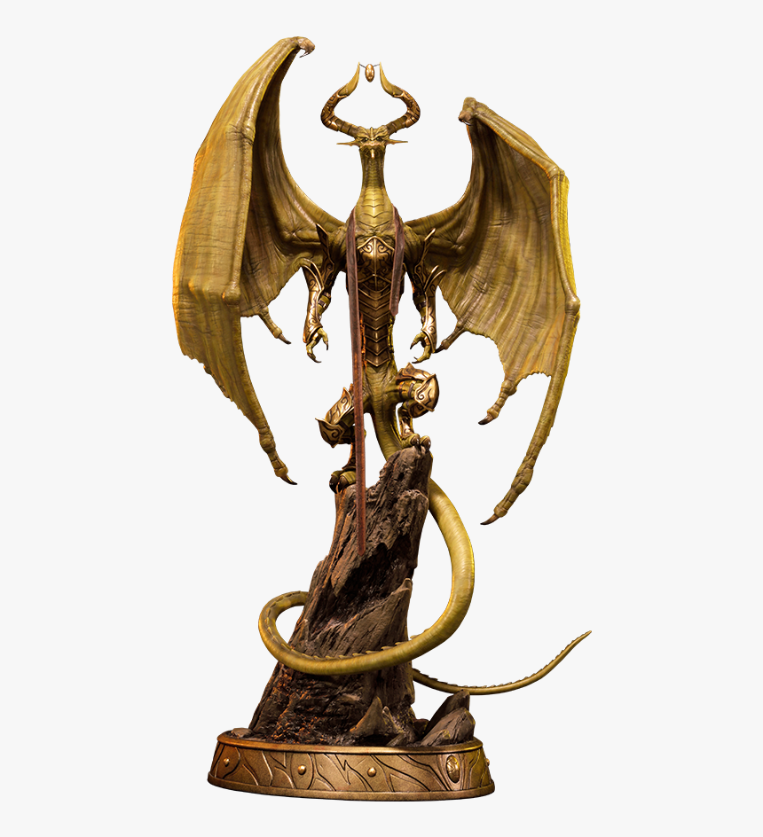 Nicol Bolas Statue, HD Png Download