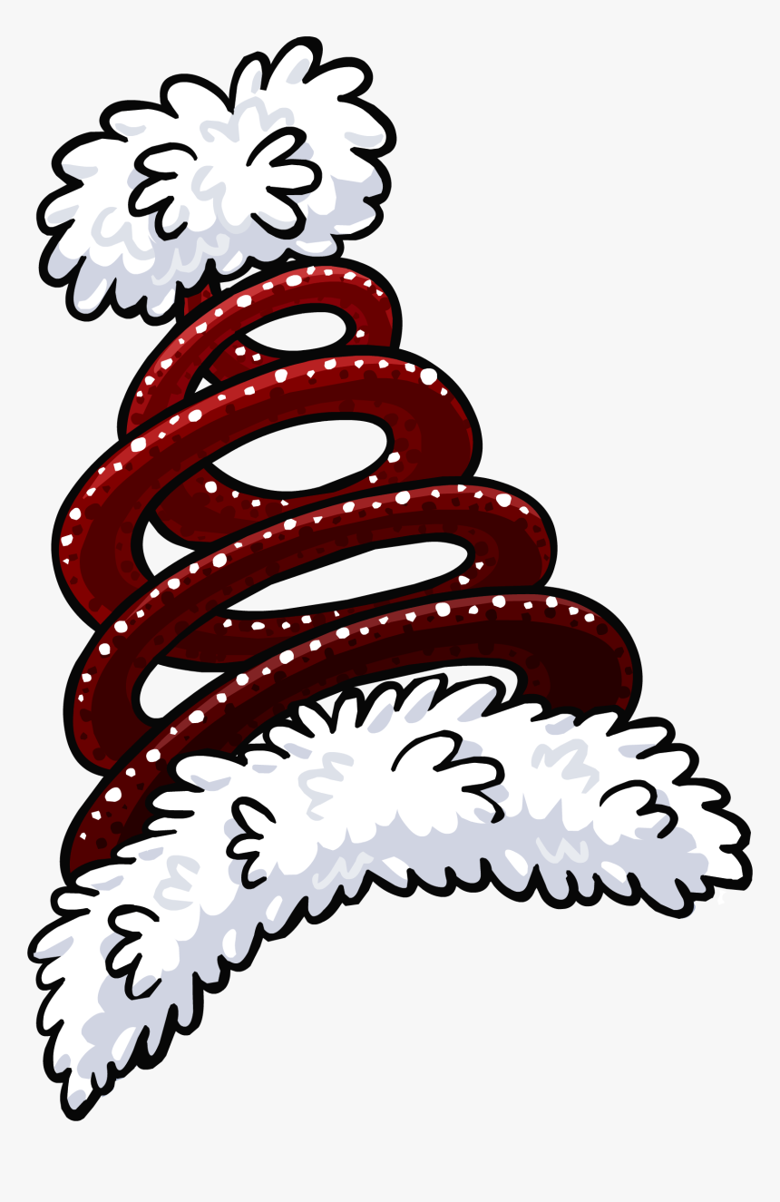 Springy Santa Hat - Ugly Christmas Hat Clipart, HD Png Download