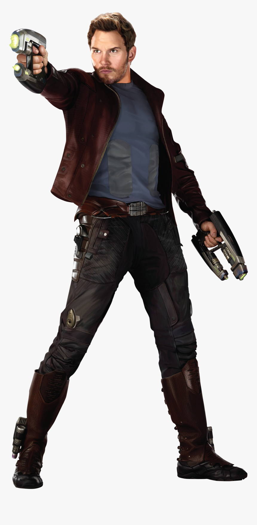 Gotg1 - Star-lord - Guardians Of The Galaxy Starlord Png, Transparent Png