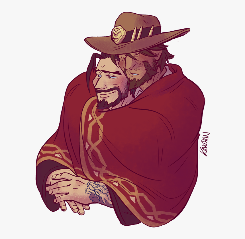 Mccree And Hanzo Ship, HD Png Download