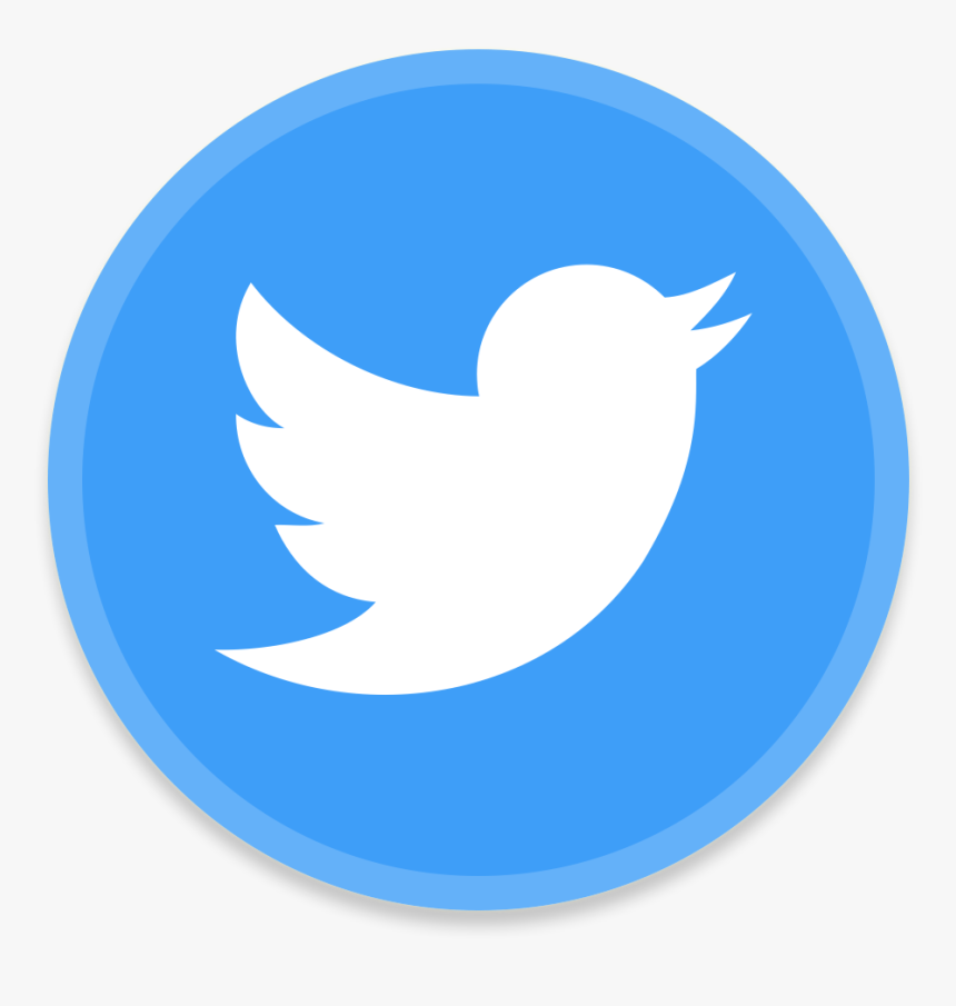 Gallery For Facebook Icon Png Linkedin Button Png Transparent - Twitter Icon Png Round, Png Download