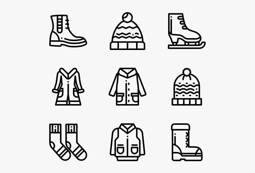 Winter Clothes - Museum Icons, HD Png Download