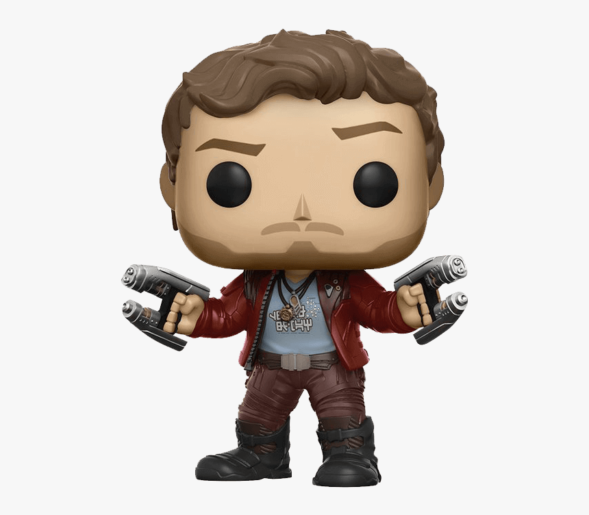 Guardians Of The Galaxy 2 Star-lord Pop Figure - Guardians Of The Galaxy Vol 2 Star Lord Funko Pop, HD Png Download