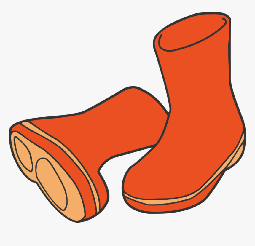 Wellington Boot Clip Art Women Cowboy Boot Shoe - Red Boots Clip Art, HD Png Download