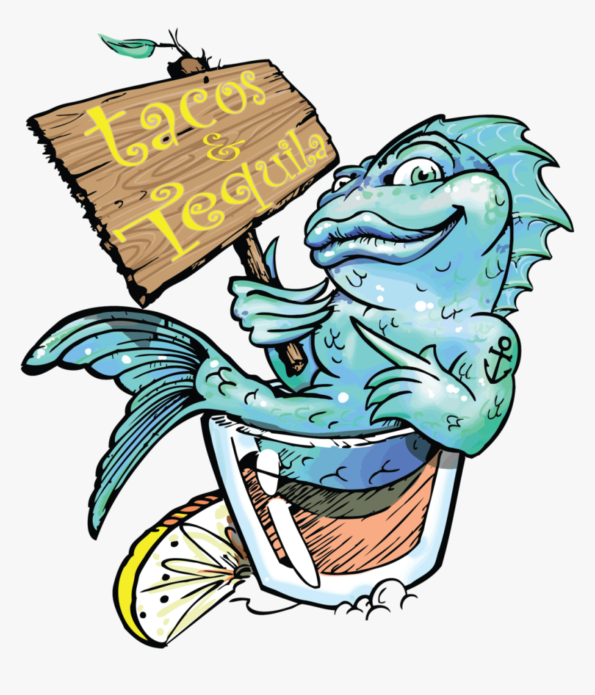 Transparent Taco Clipart Png - Pescado Borracho, Png Download