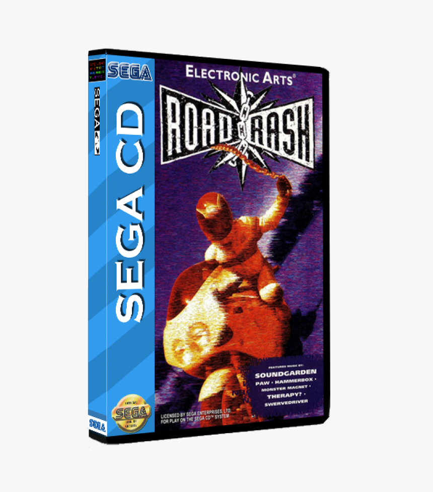 Sega Cd Rom Road Rash - After Burner 3 Sega Cd, HD Png Download