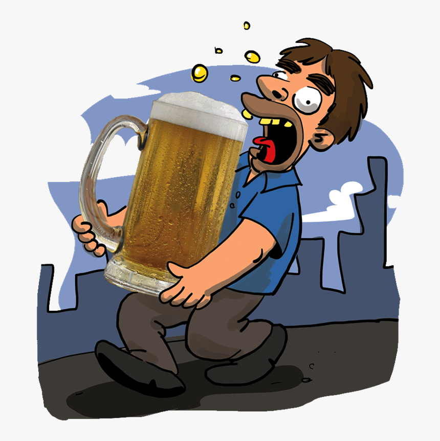 Boneco Bebendo Png, Transparent Png