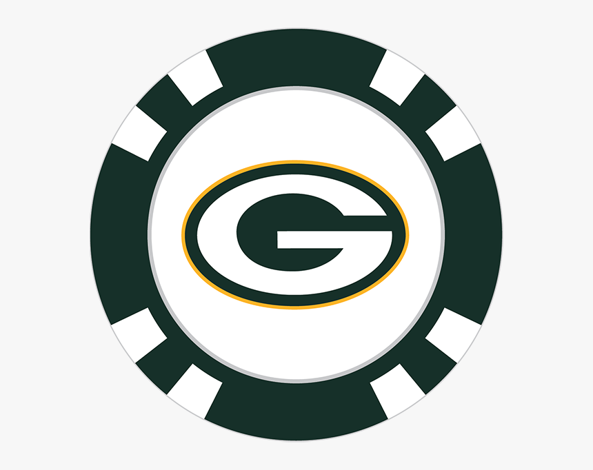 Green Bay Packers Poker Chip Ball Marker - Boston Bruins Poker Chip, HD Png Download