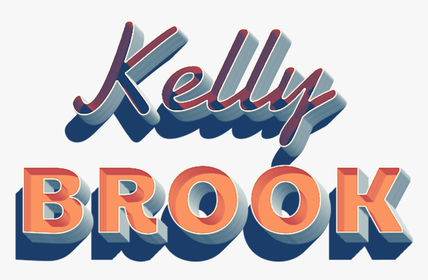 Kelly Brook 3d Letter Png Name - Graphic Design, Transparent Png