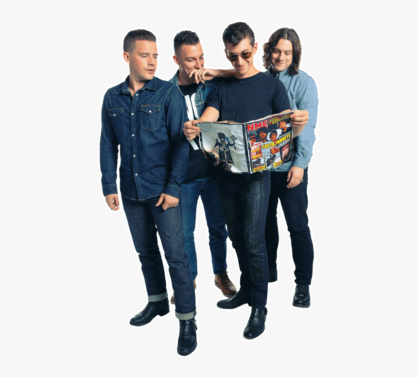 Arctic Monkeys Reading Nme - Arctic Monkeys Photoshoot For Nme, HD Png Download