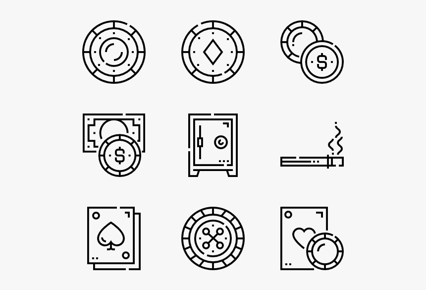 Casino - Graphic Design Icon Vector, HD Png Download