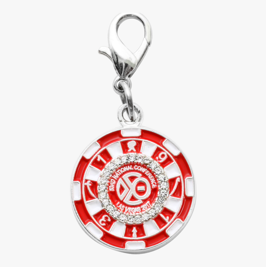 Dst Casino Chip Charm - Locket, HD Png Download