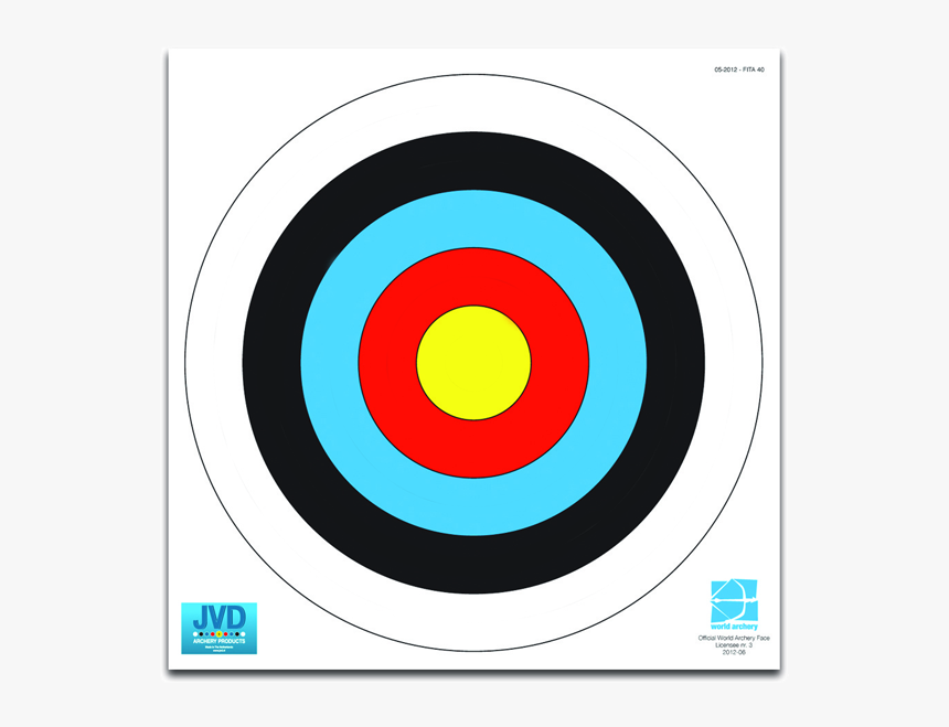 Gnas/imperial Round Full Target - Fita Target Face, HD Png Download