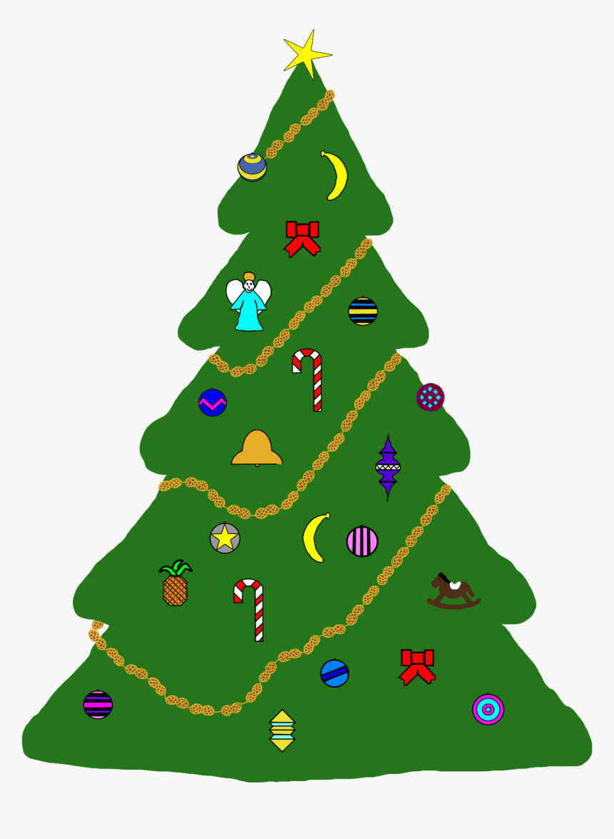 Christmas Tree For Monkeys Clip Arts - Christmas Tree, HD Png Download