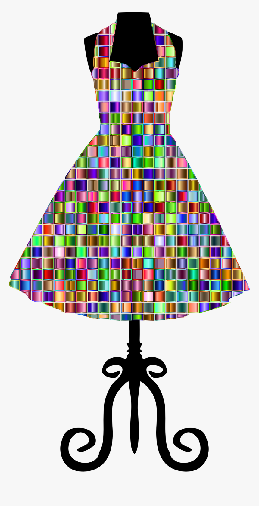 Dress Form Vintage Clothing Clip Art - Celebrity Solstice Smart Chic, HD Png Download