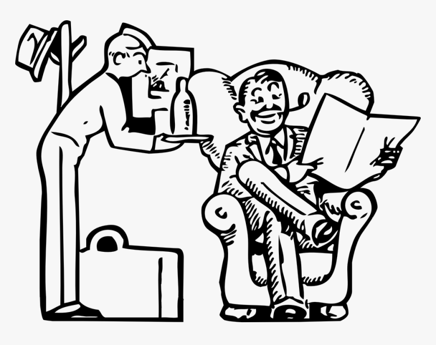 Hospitality, Serve, Room, Service, Relax, Traveler - Hotel Service Clipart, HD Png Download