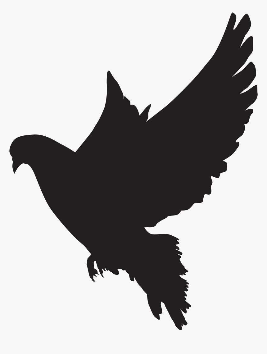 Dove Silhouette Png Clip Art Imageu200b Gallery Yopriceville, Transparent Png
