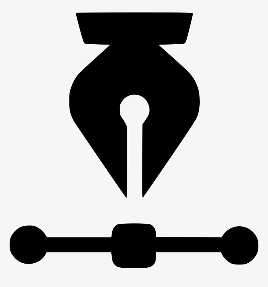Vector Fountian Tip Anchors - Vector Editor Icon, HD Png Download