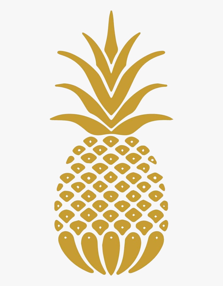 Pineapple Hospitality Symbol Sketch