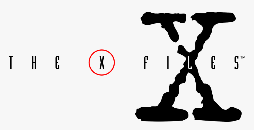 The X-files Title Logo - X-files, HD Png Download