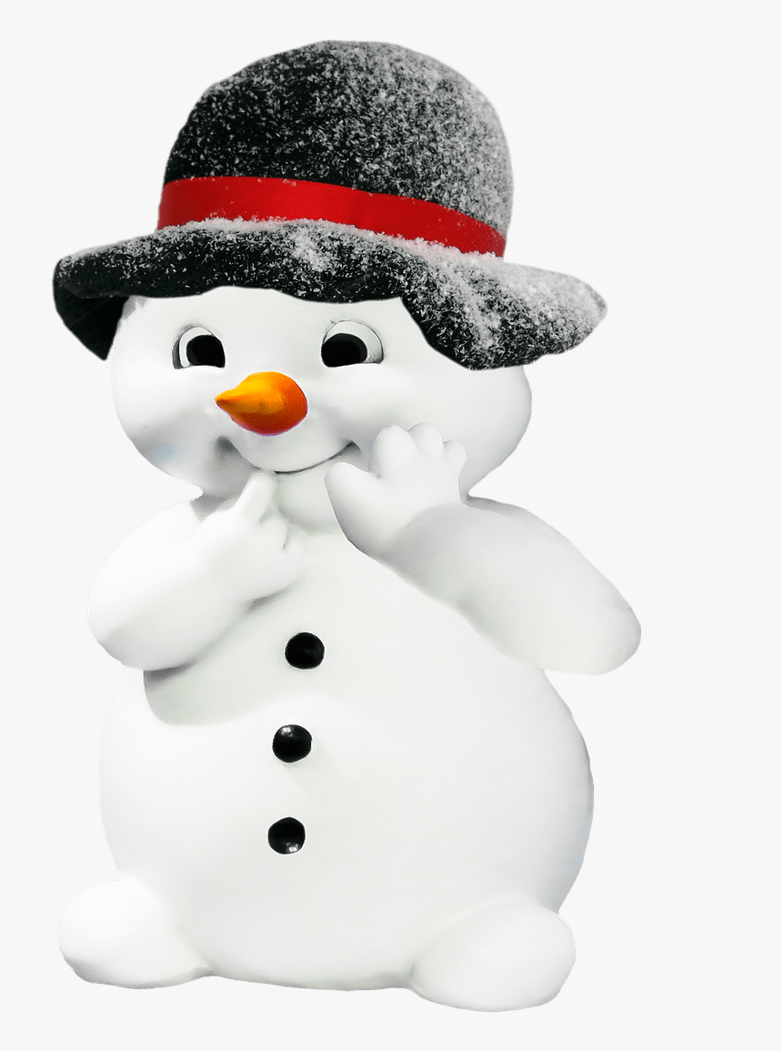 Winter, Snowman, Figure, Christmas, Deco, Funny - Winter Png, Transparent Png