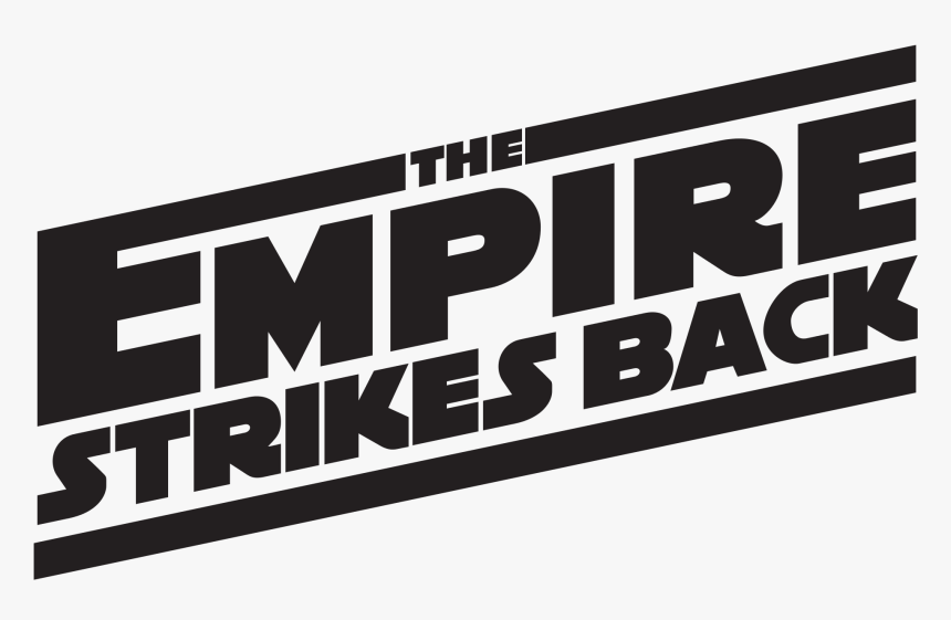 Empire Strikes Back Title , Png Download - Empire Strikes Back Title, Transparent Png