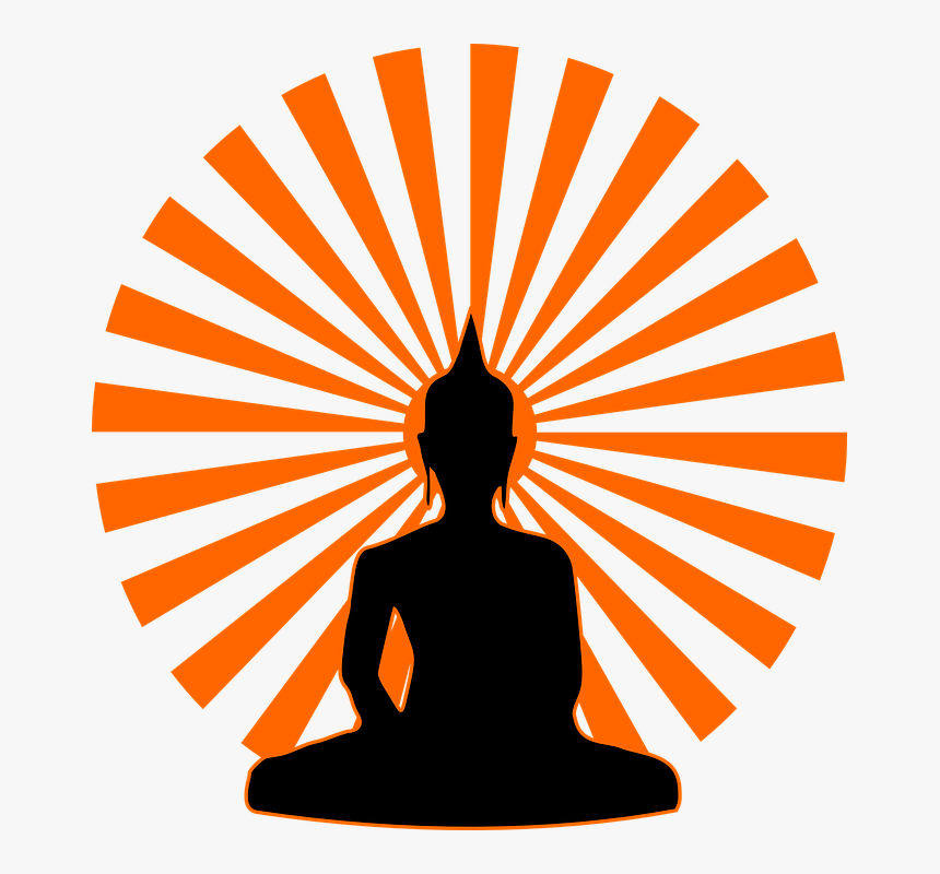 Gautama Buddha Png - Rayos De Sol Png, Transparent Png