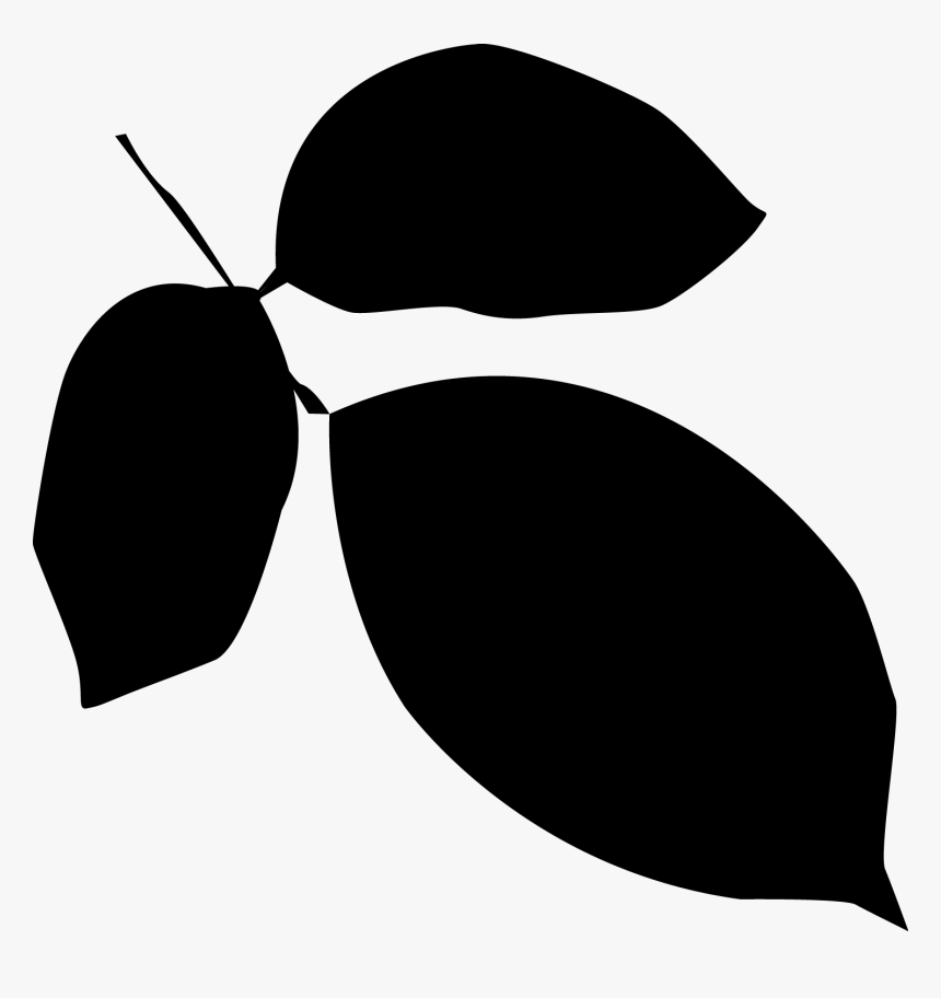 Free Vector Leaves Silhouette At Getdrawings - Vector Graphics, HD Png Download