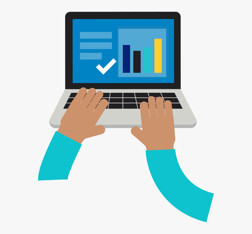 Title Background Spiral Mobile Phone Friendly Laptop - Personal Computer, HD Png Download